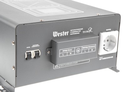 Стабилизатор напряжения WESTER STW5000NS купить в Когалыме