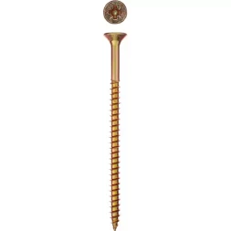 Шурупы ЗУБР "МАСТЕР" по дереву желтопассивированные, 5.0x60мм, 18шт 300396-50-060