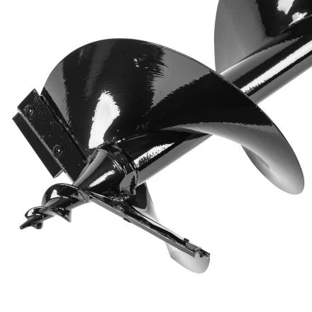 Шнек для грунта ER-250, диаметр 250 мм, длина 800 мм,соединение 20 мм, съемный нож Denzel 56009 купить в Когалыме