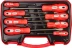 Набор отверток ЗУБР "МАСТЕР", хром-ванадиевая сталь, эргономичная двухкомпонентная рукоятка, 8шт 25235-H8 купить в Когалыме