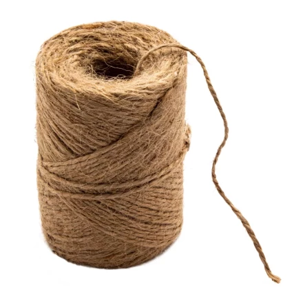 Шнур банковский джутовый 100 м, в диспенсере, вес 120 гр +- 10%, Россия Сибртех 94156 купить в Когалыме