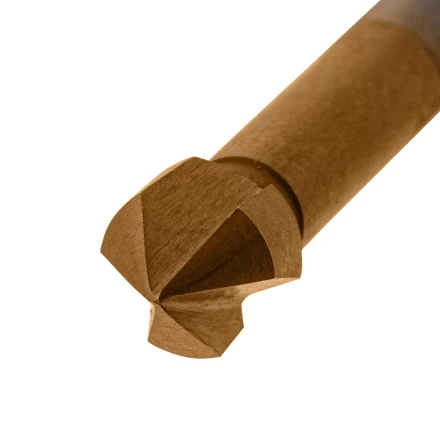 Зенковка конусная под М4, HSS, по металлу, цилиндрический хвостовик Denzel 72302 купить в Когалыме