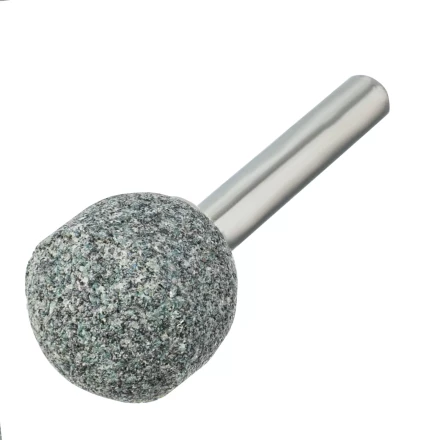 Шарошка абразивная, шар, 19 мм, для дрели , хвостовик d6 мм, 63С Denzel 76023 купить в Когалыме