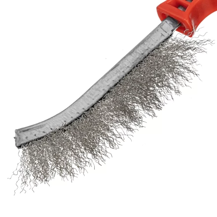 Щетка металлическая фосфатированная, пластиковая ручка Matrix 748325 купить в Когалыме