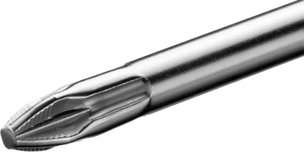 Отвертка KRAFTOOL, Cr-Mo-V сталь, двухкомпонентная противоскользящая рукоятка, PZ, №2x100мм 250073-2-100 купить в Когалыме