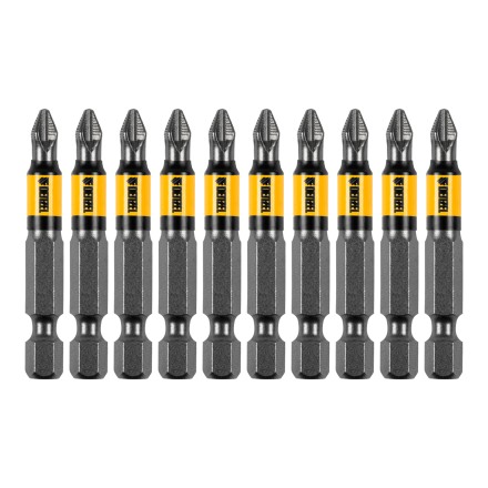 Бита PH2х50, сталь S2, цилиндр., 10 шт. Е 6,3 Denzel 11641 купить в Когалыме