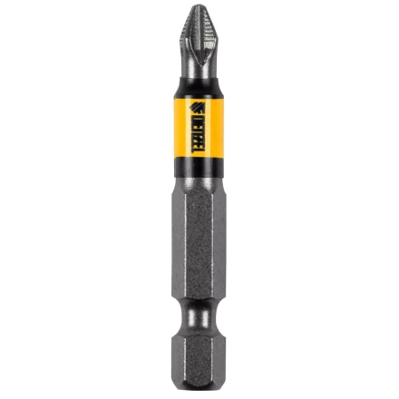 Бита PH2х50, сталь S2, цилиндр., 10 шт. Е 6,3 Denzel 11641 купить в Когалыме