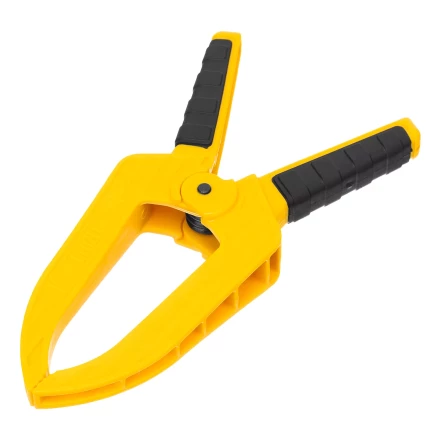 Струбцина клещеобразная Denzel, удлиненная 50 х 80 мм двухкомпонентные рукоятки, 20789 купить в Когалыме