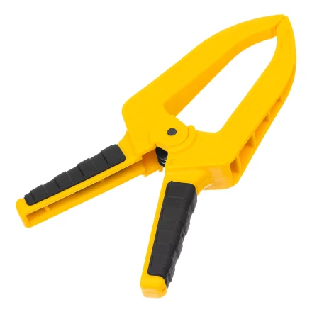 Струбцина клещеобразная Denzel, удлиненная 50 х 80 мм двухкомпонентные рукоятки, 20789 купить в Когалыме