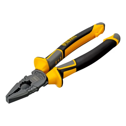 Плоскогубцы комбинированные 205 мм Denzel 17082, трехкомпонентные рукоятки купить в Когалыме