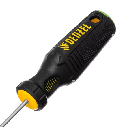 Отвертка, PZ0x75 мм, S2, 3к рукоятка Denzel 122037 купить в Когалыме