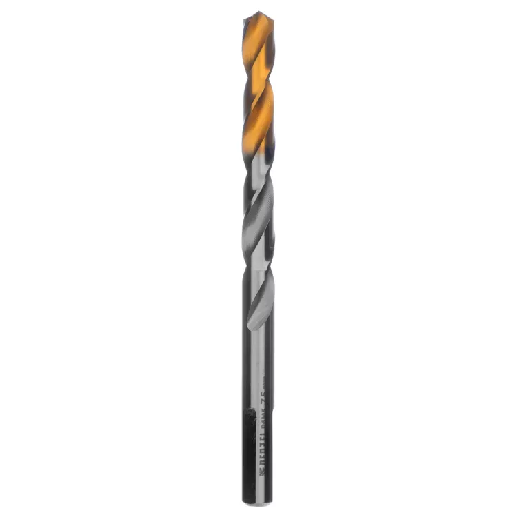 Сверло спиральное по металлу Denzel 7,5 x 109 мм, Р6М5, Golden Tip, 718238 купить в Когалыме