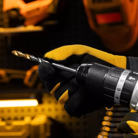 Сверло спиральное по металлу Denzel 7,5 x 109 мм, Р6М5, Golden Tip, 718238 купить в Когалыме