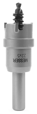 ТСТ коронка MESSER 22X5 с центрирующим сверлом и толкающей пружиной купить в Когалыме