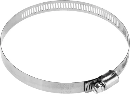 Хомуты ЗУБР "ЭКСПЕРТ", нерж. сталь, просечная лента 12 мм, 105-127 мм, 2 шт 37815-105-127-2 купить в Когалыме