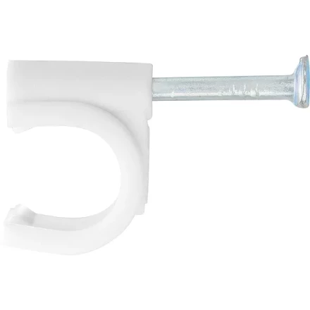 Скобы электроустановочные 9 мм круглый профиль 40 шт ШУРУПЬ 47529 купить в Когалыме