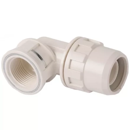 Муфта ЗУБР "ШиреФит" соединительная угловая 90°, "штуцер с гайкой - внутренняя резьба", 26мм-3/4" 51466-26-3/4 купить в Когалыме