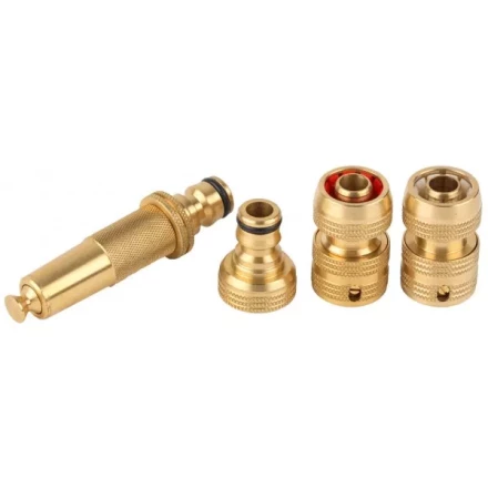 Набор RACO "Profi", Наконечник, адаптер и соединители 1/2"х3/4", латунь, 4 предмета 4246-55057B купить в Когалыме
