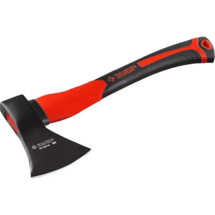 Топор ЗУБР "МАСТЕР" кованый с двухкомпонентной стеклопластиковой рукояткой, 0,6кг 2061-06 купить в Когалыме