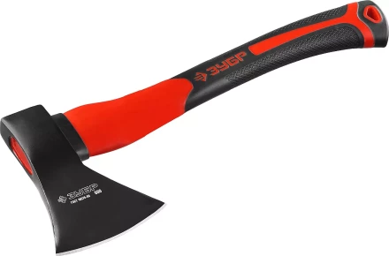 Топор ЗУБР "МАСТЕР" кованый с двухкомпонентной стеклопластиковой рукояткой, 0,6кг 2061-06 купить в Когалыме