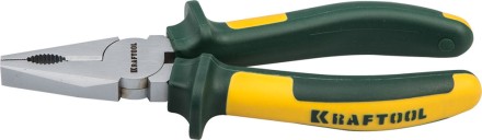 Плоскогубцы KRAFTOOL&quot;KRAFT-MAX&quot;комб,Cr-Mo,маслобензост двухкомп рукоятки,шарнирное соединение с повыш износост,200мм 22011-1-20 купить в Когалыме