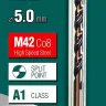 Сверла по металлу HSS-Co Оберон 29656-5 купить в Когалыме