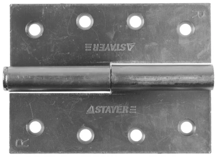 Петля дверная STAYER "MASTER" разъемная, цвет белый цинк, правая, 100мм 37613-100-1R купить в Когалыме