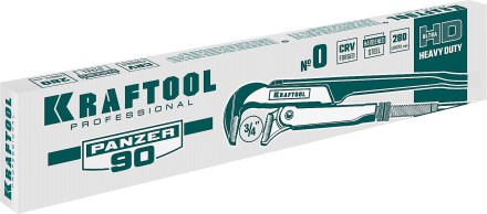 Ключ трубный с прямыми губками KRAFTOOL PANZER-90 2734-05 купить в Когалыме