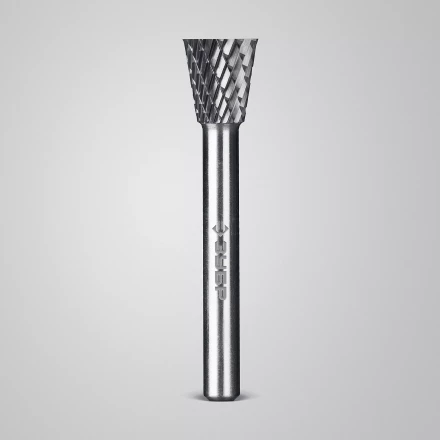 Зубр Твердосплавная борфреза N - обратный конус, 12 х 13 мм, угол 30° (28812-12-13) купить в Когалыме