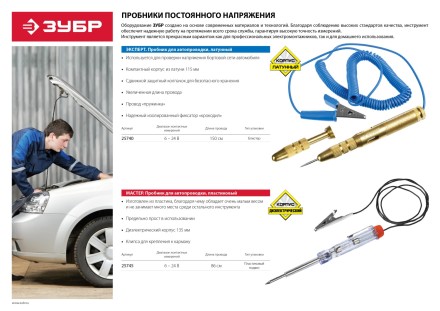 Пробники для автопроводки латунный серия ЭКСПЕРТ купить в Когалыме