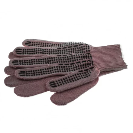 Перчатки трикотажные акрил ПВХ гель "Протектор" коралл оверлок Россия Сибртех 68668 купить в Когалыме