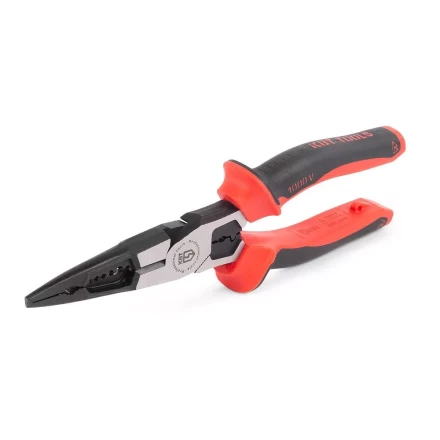 Мультитул-длинногубцы диэлектрические КВТ 200 мм, серия СТАНДАРТ (87298) купить в Когалыме