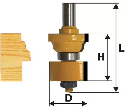 Фреза комб универсальная ф35х26мм хв 12мм 10616 купить в Когалыме