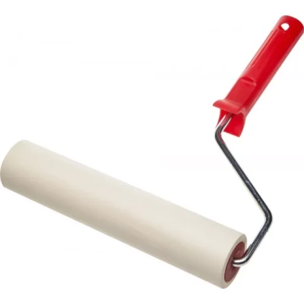 Валик прижимной ЗУБР &quot;ЭКСПЕРТ&quot; в сборе, резиновый, бюгель 8мм, 46x240мм 03922-24 купить в Когалыме