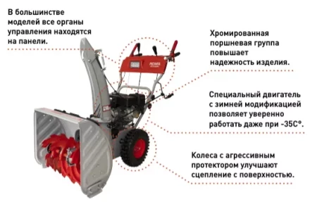 Бензиновые снегоуборщики Ресанта СБ 8100Э купить в Когалыме