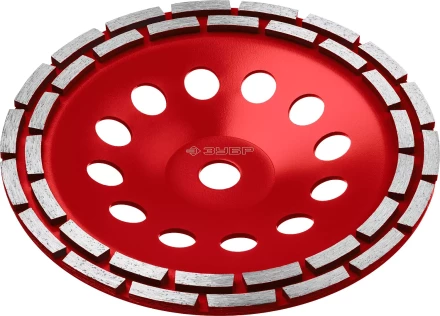 ЗУБР d 230 мм, двухрядная алмазная шлифовальная чашка (33376-230) купить в Когалыме