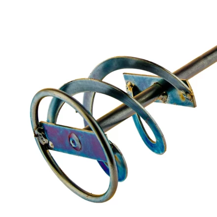 Миксер для красок и штукатурных смесей, 80 х 400 мм, оцинкованный, хвостовик SDS Plus Denzel 848827 купить в Когалыме