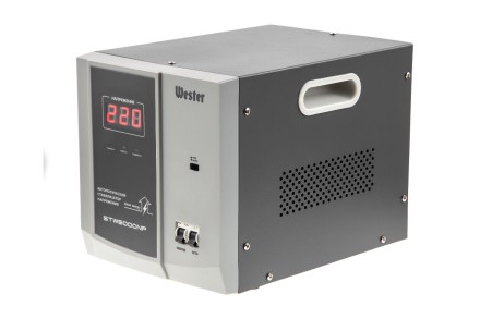 Стабилизатор напряжения WESTER STW5000NP купить в Когалыме