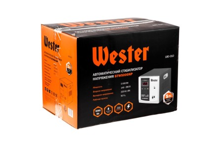 Стабилизатор напряжения WESTER STW5000NP купить в Когалыме