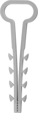 ЗУБР ДХ-П, 14 мм, нейлон, 100 шт, дюбель-хомут для плоского кабеля (30912-14) купить в Когалыме