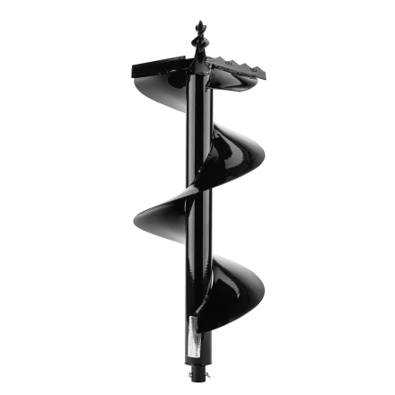 Шнек для грунта ER-300, диаметр 300 мм, длина 800 мм,соединение 20 мм, съемный нож Denzel 56010 купить в Когалыме