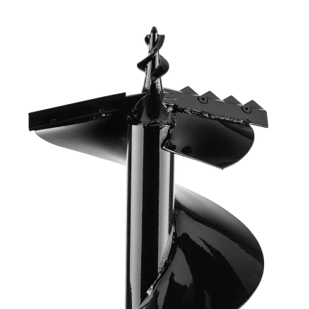 Шнек для грунта ER-300, диаметр 300 мм, длина 800 мм,соединение 20 мм, съемный нож Denzel 56010 купить в Когалыме