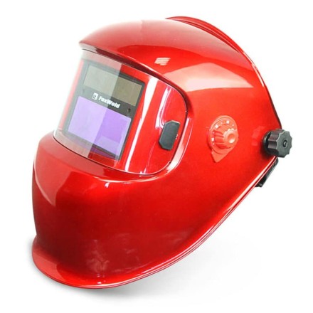 Маска сварщика Корунд-5 красная без коробки ф-р 2100V FoxWeld купить в Когалыме