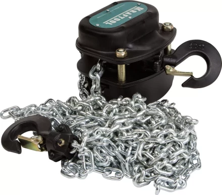 Таль цепная KRAFTOOL шестеренная, 1т / 3м 43087-1 купить в Когалыме