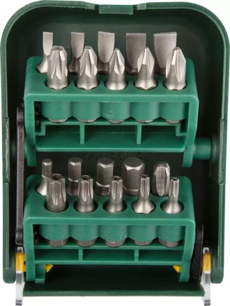 Набор бит "EXPERT", KRAFTOOL 26135-H21, в мобильном бит-боксе с клипсой, Cr-V, 25мм, 21 предмет 26135-H21 купить в Когалыме