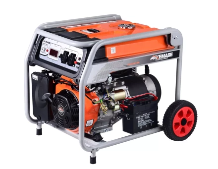Генератор бензиновый TOR KM4800H 3,3 кВт 220В 16 л с электростартером и колесами 1011096 купить в Когалыме