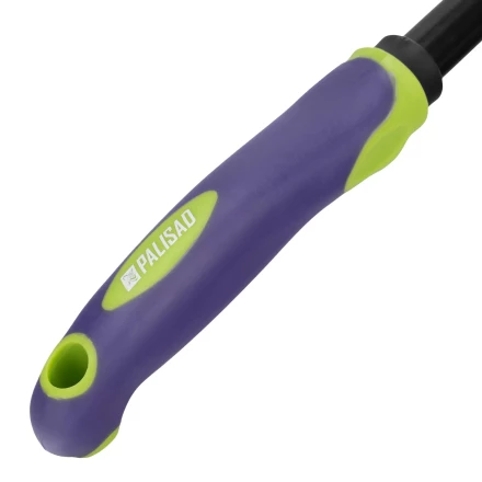 Грабли 6-зубые Palisad, 110х300 мм, стальные, обрезиненная эргономичная рукоятка, LSR1, 62061 купить в Когалыме