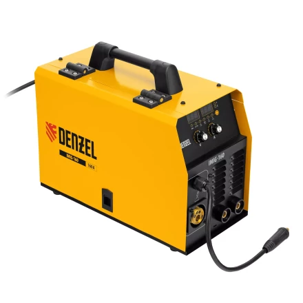 Аппарат инвертор. полуавтомат. cварки Denzel IMIG-160 Synergy 94314, 160 А, ПВ 60%, катушка 5 кг купить в Когалыме