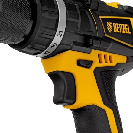 Дрель-шуруповерт аккумуляторная ударная бесщет Denzel CIDB-IB-18-02 26130, Li-Ion, 18 В, 2 акк. купить в Когалыме