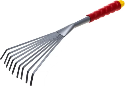 Грабельки GRINDA веерные с плоскими зубцами, из углеродистой стали с коннекторной системой, 420 мм 8-421453_z01 купить в Когалыме